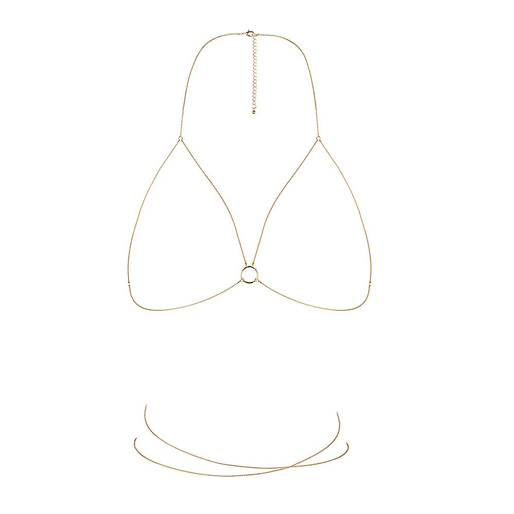 Magnifique Bra Chain Guld - Lustly
