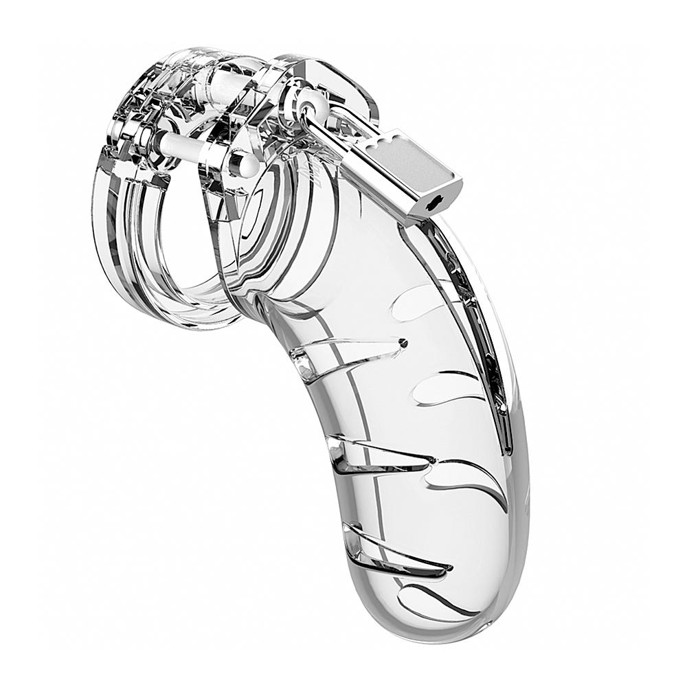 Man Cage Model 3 Clear Penisbur - Lustly