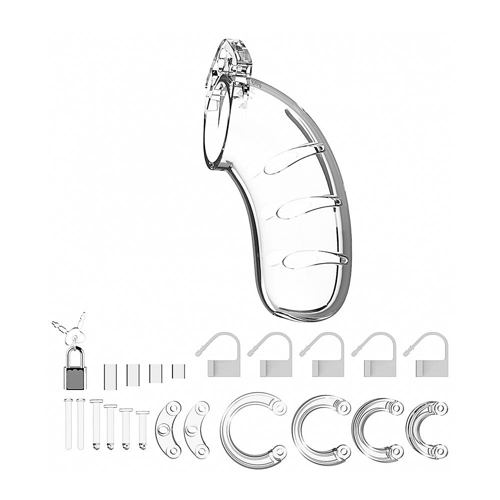 Man Cage Model 3 Clear Penisbur - Lustly