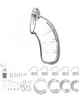 Man Cage Model 3 Clear Penisbur - Lustly