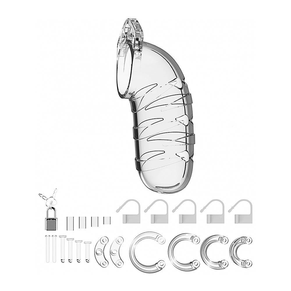 Man Cage Model 5 Clear Penisbur - Lustly