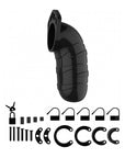 Man Cage Model 5 Svart Penisbur - Lustly