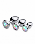 Metal Light Up Butt Plug Medium - Lustly