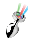 Metal Light Up Butt Plug Medium - Lustly