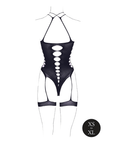 Metis XVI Body with Garters One Size - Lustly