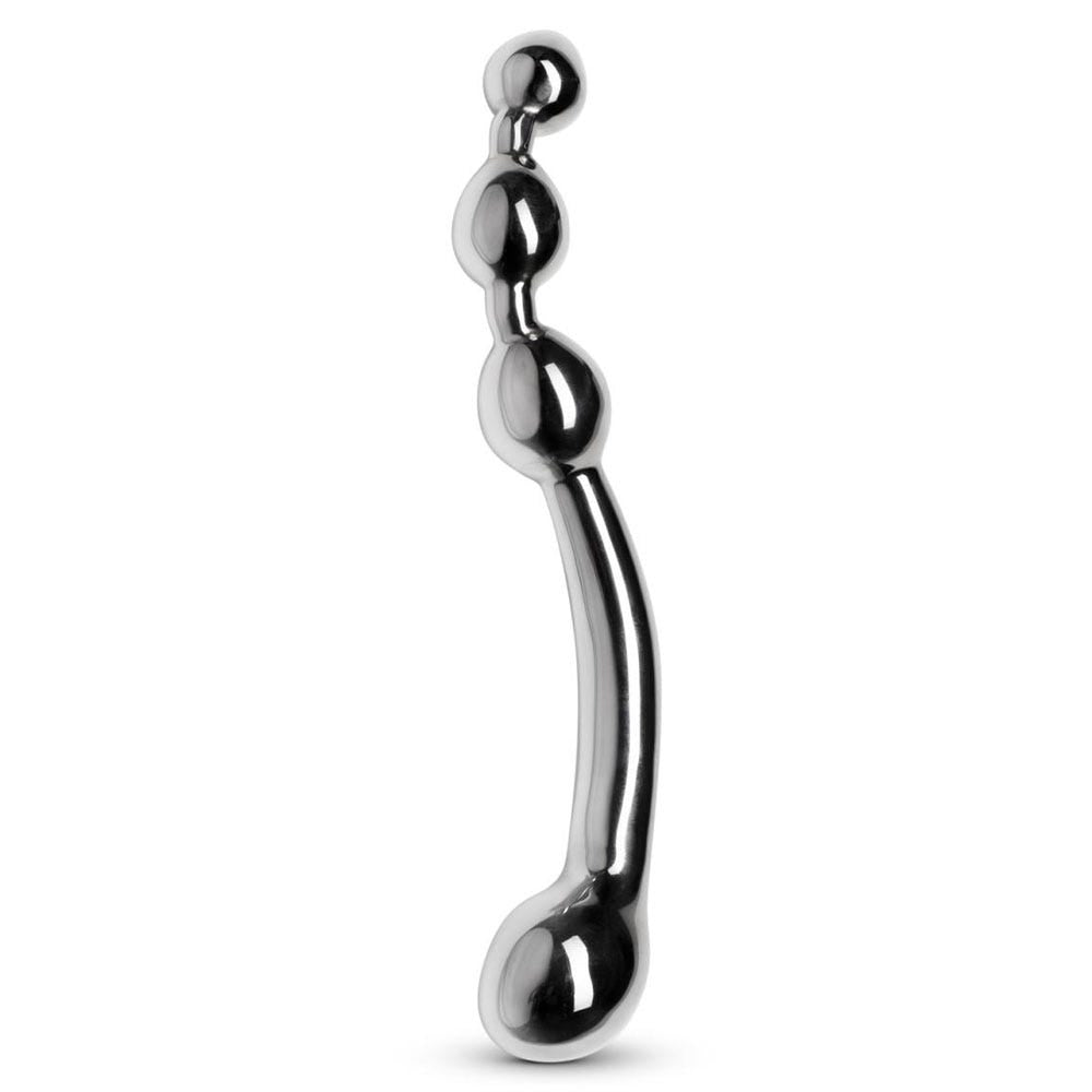Multi - Stim Pleasure Wand Metal Dildo - Lustly