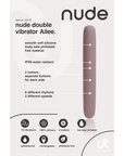 NUDE Ailee Double G - punktsvibrator - Lustly