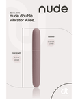 NUDE Ailee Double G - punktsvibrator - Lustly