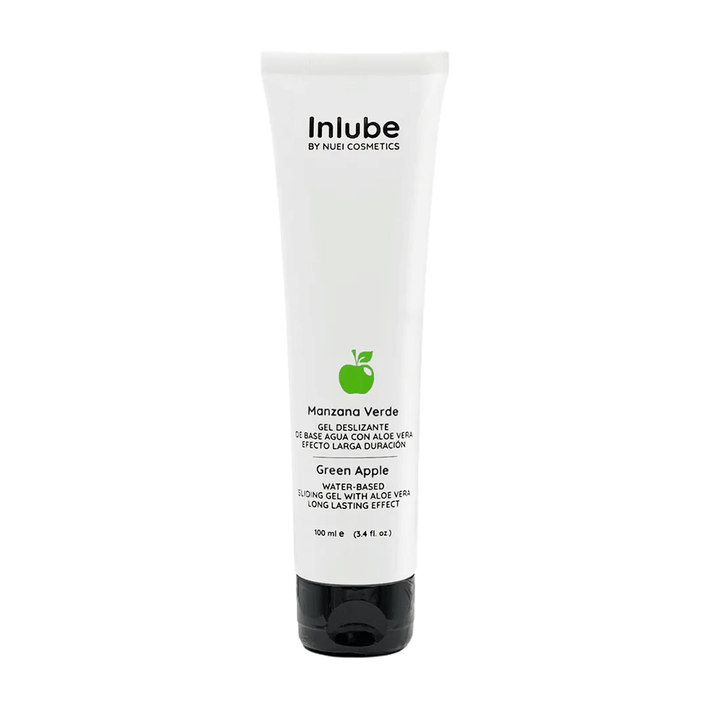 NUEI Vattenbaserat Smaksatt Glidmedel Green Apple 100ml - Lustly
