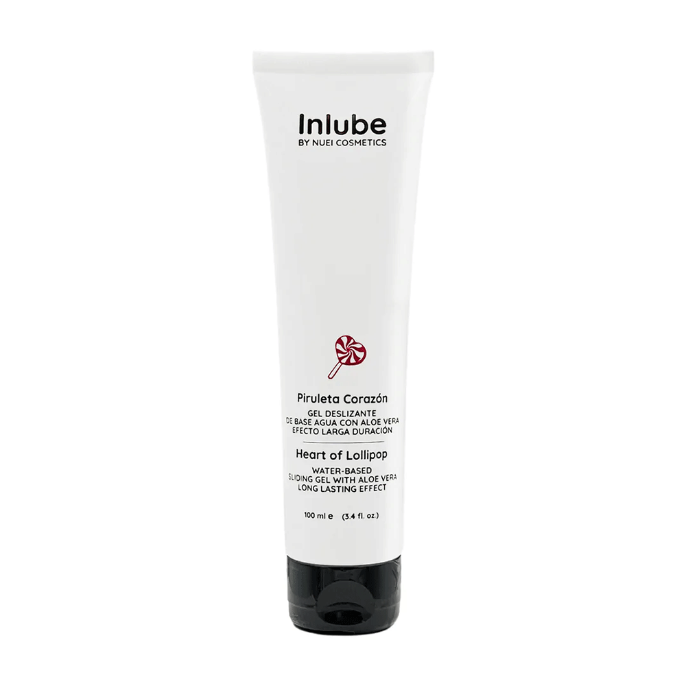 NUEI Vattenbaserat Smaksatt Glidmedel Lollipop 100ml - Lustly