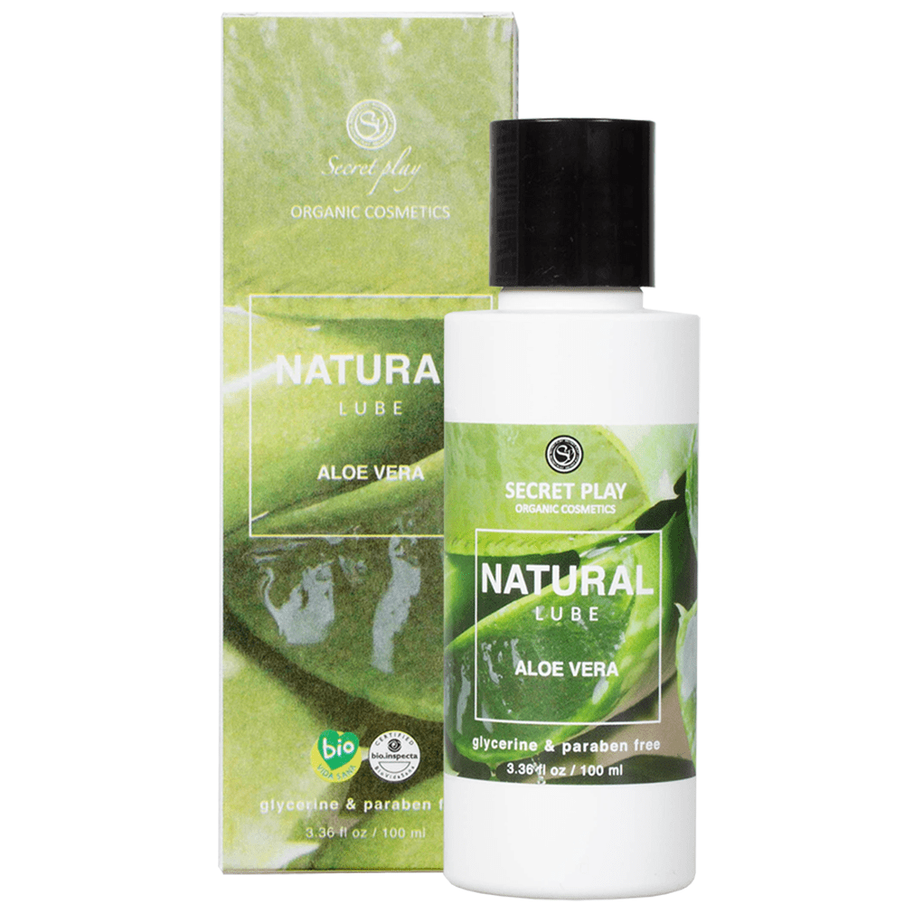 Organic Natural Lubricant Aloe Vera Vattenbaserat Glidmedel - Lustly