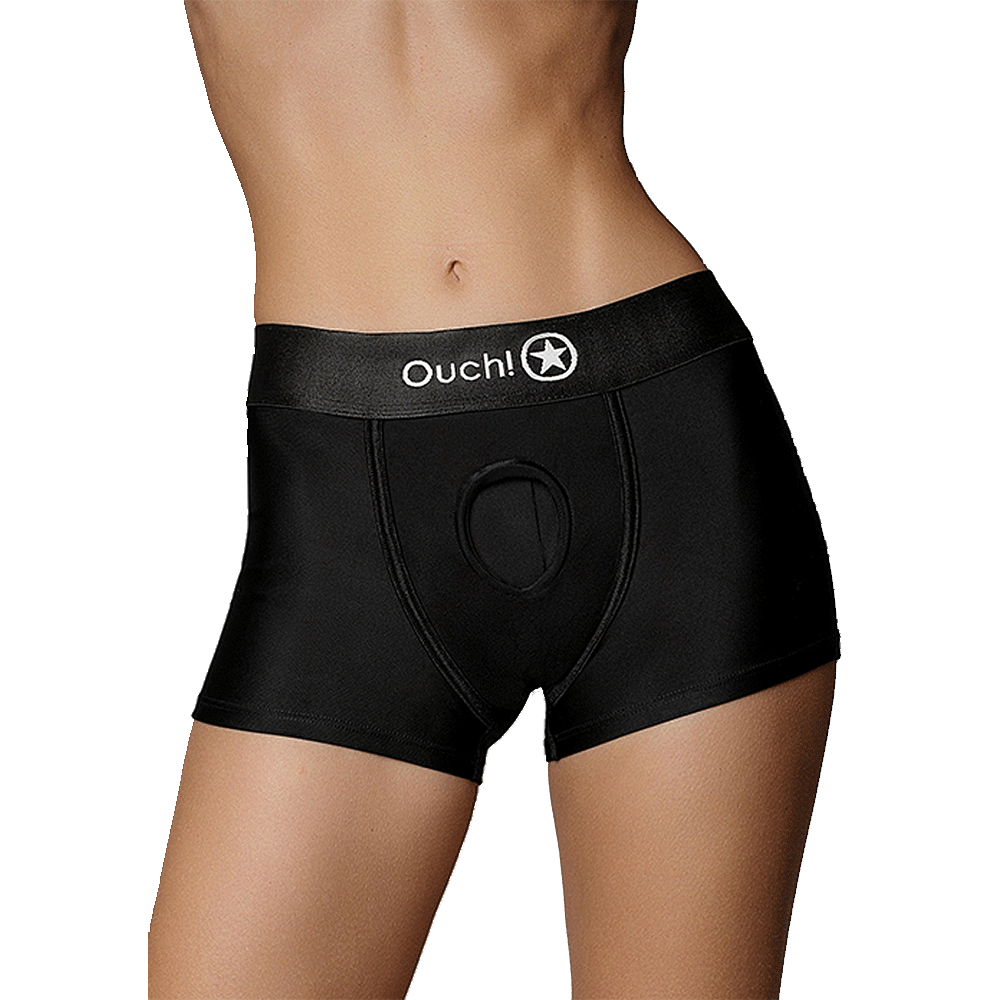 Ouch! Vibrating Strap - on Boxer - Lustly