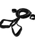 Padded Thigh Sling with Hand Cuffs - Lustly