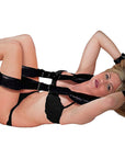 Padded Thigh Sling with Hand Cuffs - Lustly