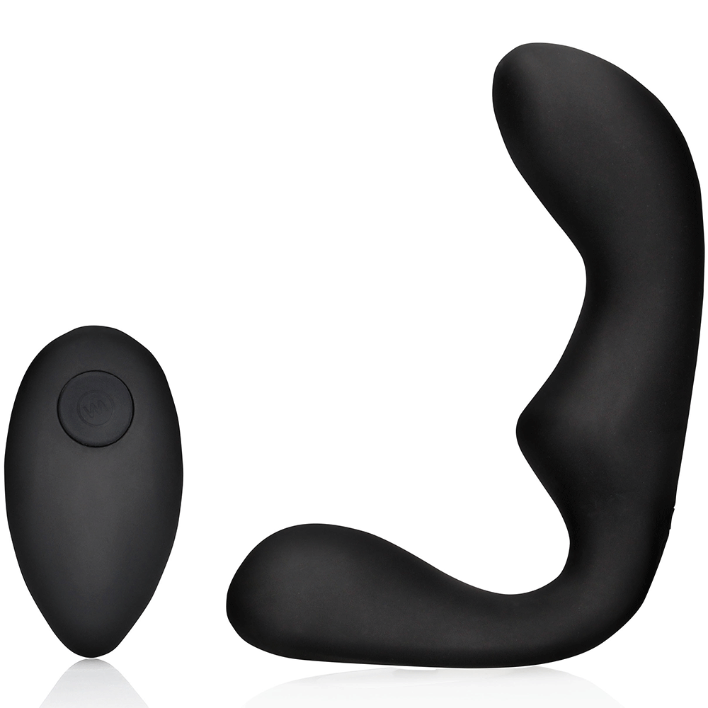 Pointed Vibrating Prostate Massager with Remote Control - Lustly