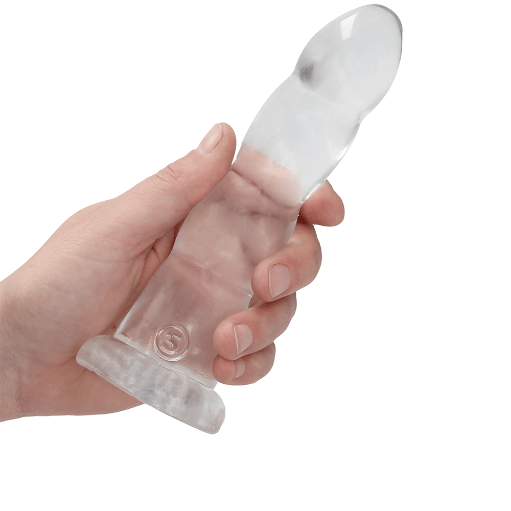 Real Rock Dildo Transparent - Lustly