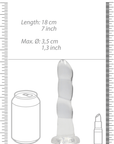 Real Rock Dildo Transparent - Lustly