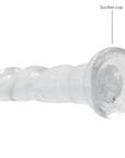Real Rock Dildo Transparent - Lustly