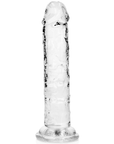 RealRock Dildo with Suction Cup Clear 14,5cm - Lustly