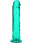 RealRock Dildo with Suction Cup Green 20cm - Lustly