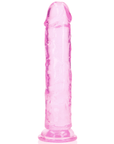 RealRock Dildo with Suction Cup Pink 20cm - Lustly