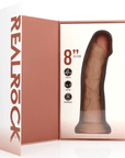 RealRock Vibrerande och Roterande Dildo 20,5cm Tan - Lustly