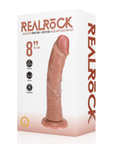 RealRock Vibrerande och Roterande Dildo 20,5cm Tan - Lustly