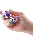 Rear Assets Buttplug Medium Purple - Lustly