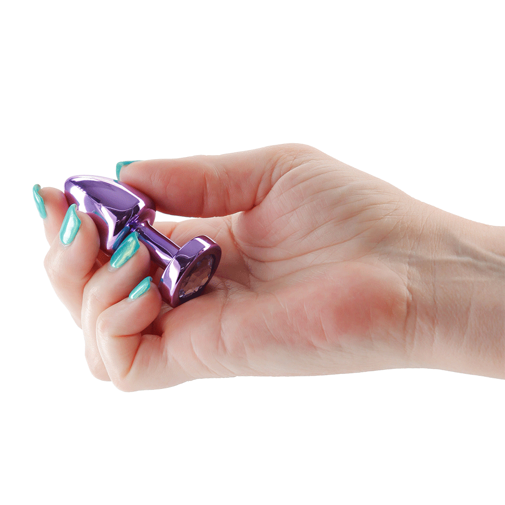 Rear Assets Petite Buttplug Purple - Lustly