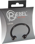 Rebel Glans Ring with Diamonds - Lustly