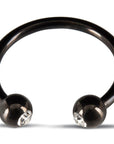 Rebel Glans Ring with Diamonds - Lustly