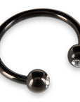 Rebel Glans Ring with Diamonds - Lustly