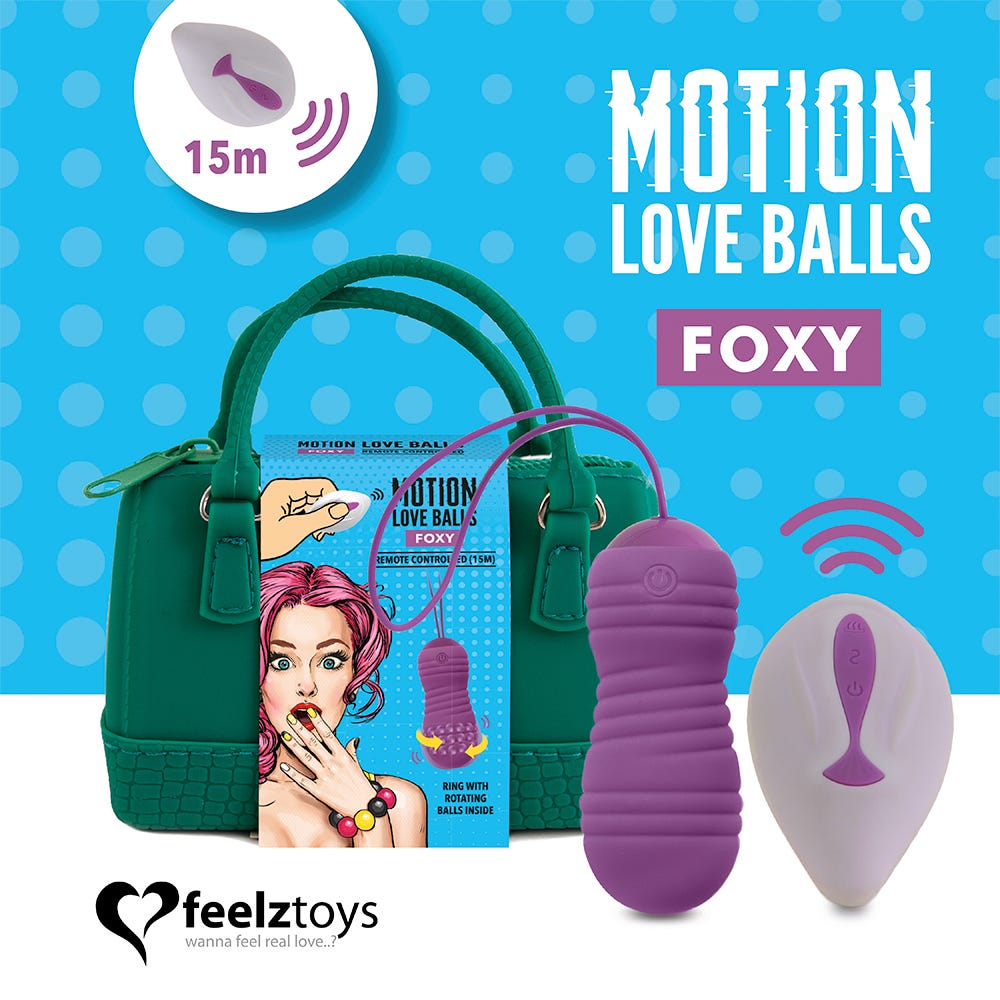 Remote Controlled Motion Love Balls Foxy - Lustly