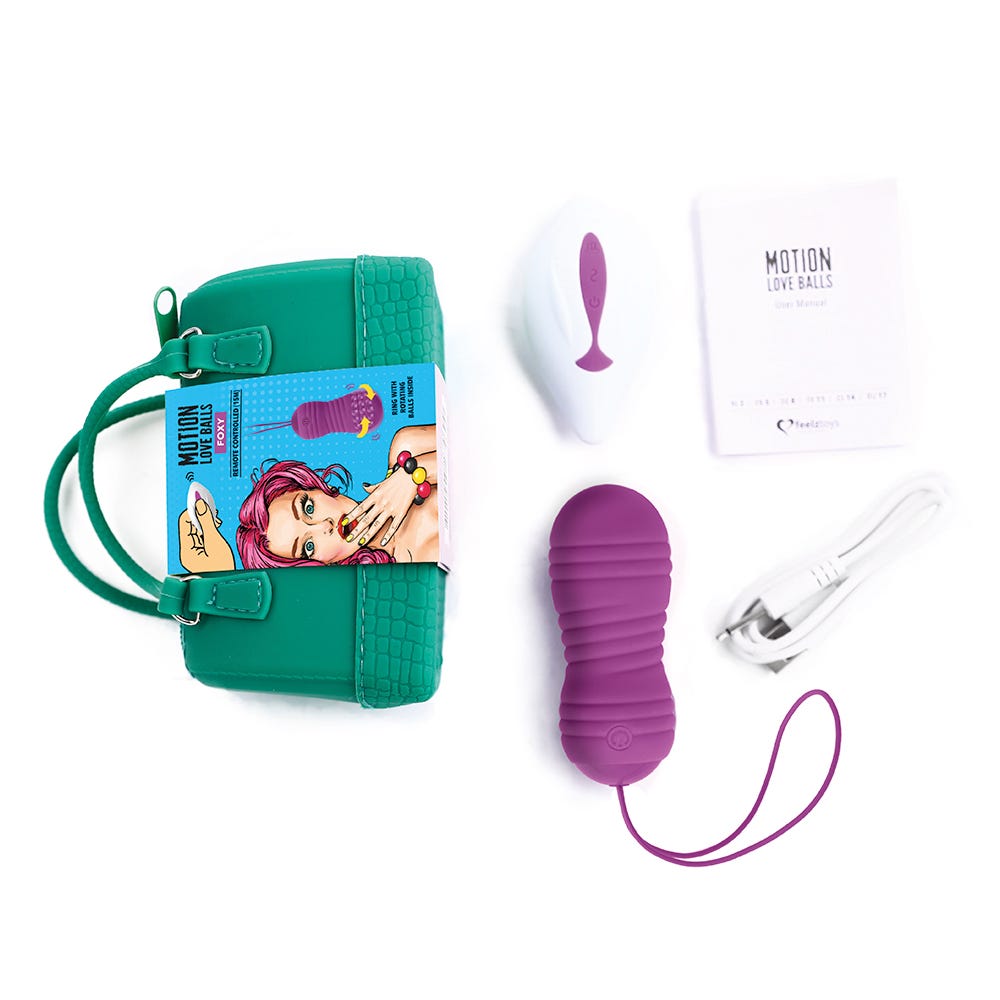 Remote Controlled Motion Love Balls Foxy - Lustly