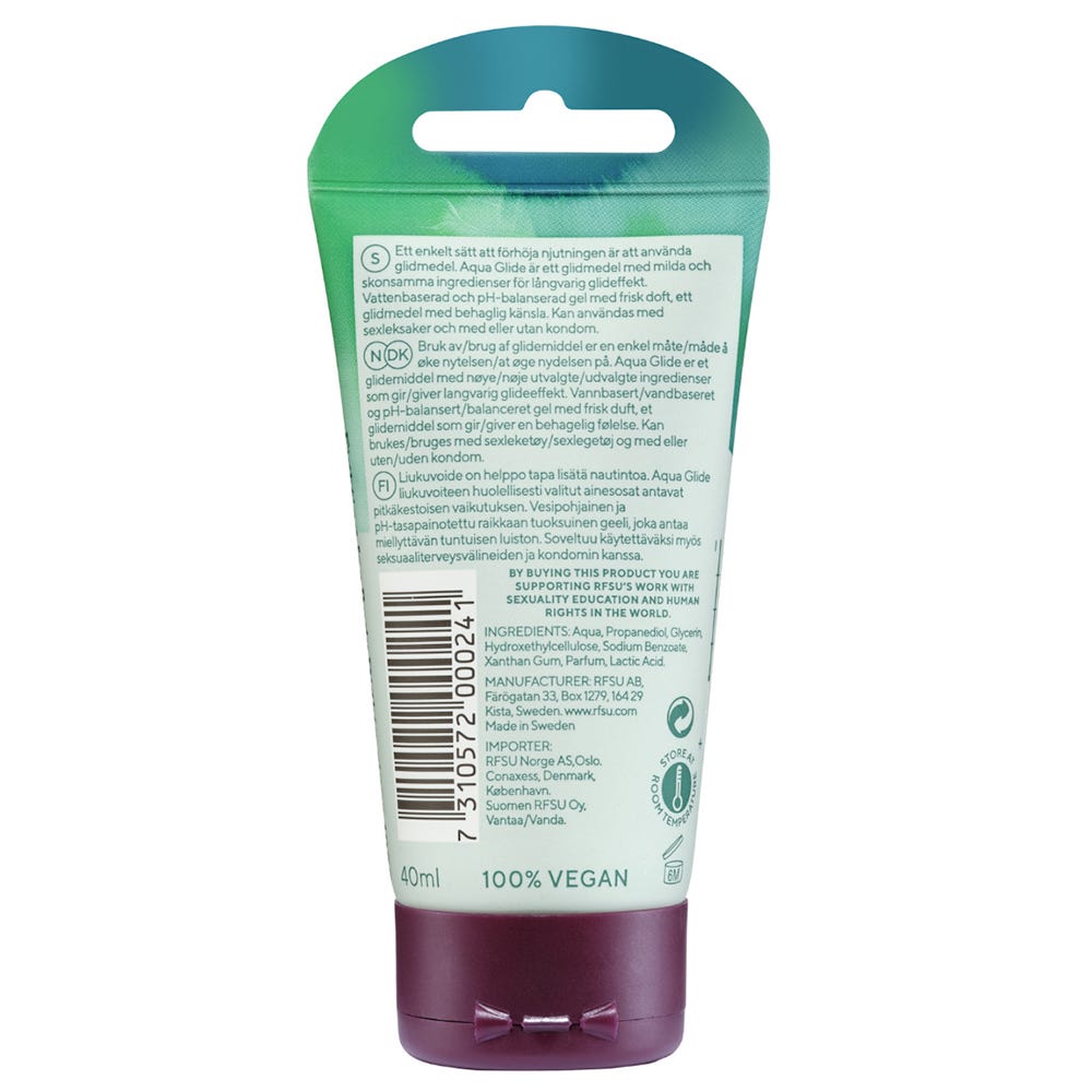 RFSU Aqua Glide 40ml - Lustly