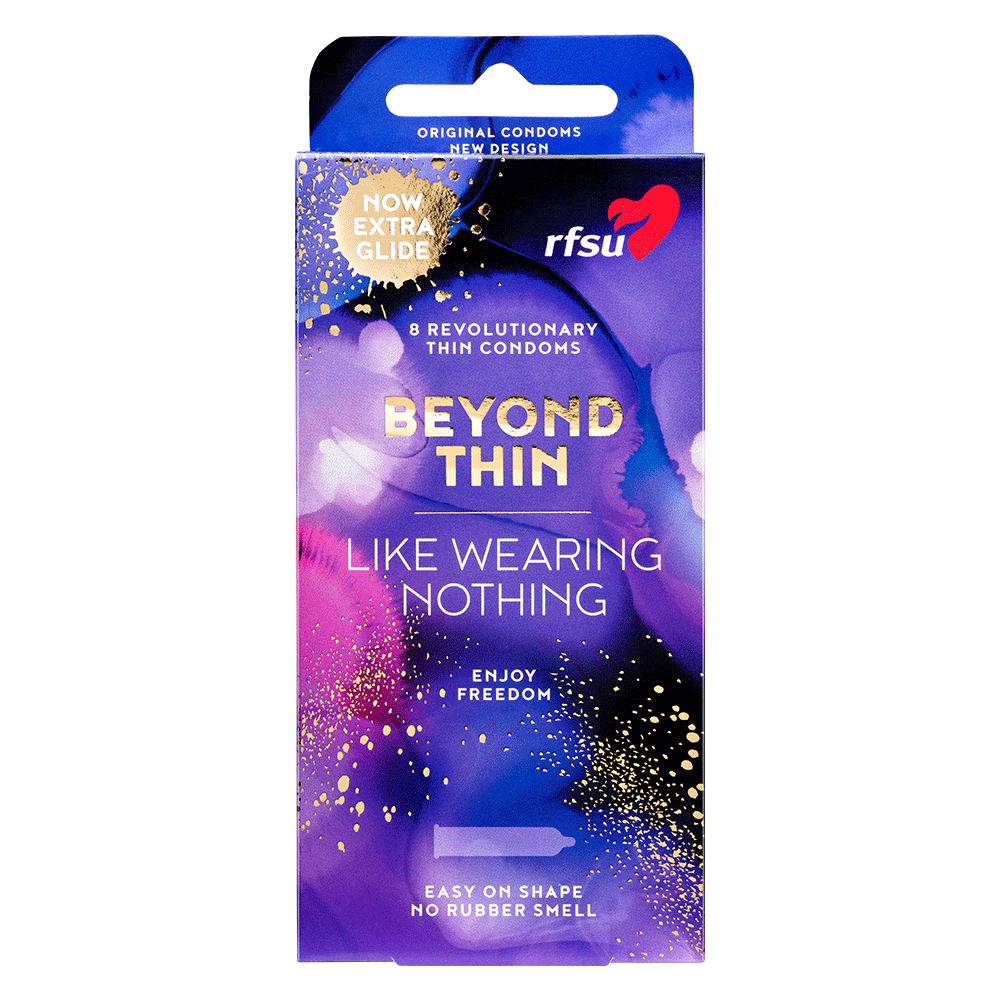 RFSU Beyond Thin True Feeling 8 - pack Tunna Kondomer - Lustly