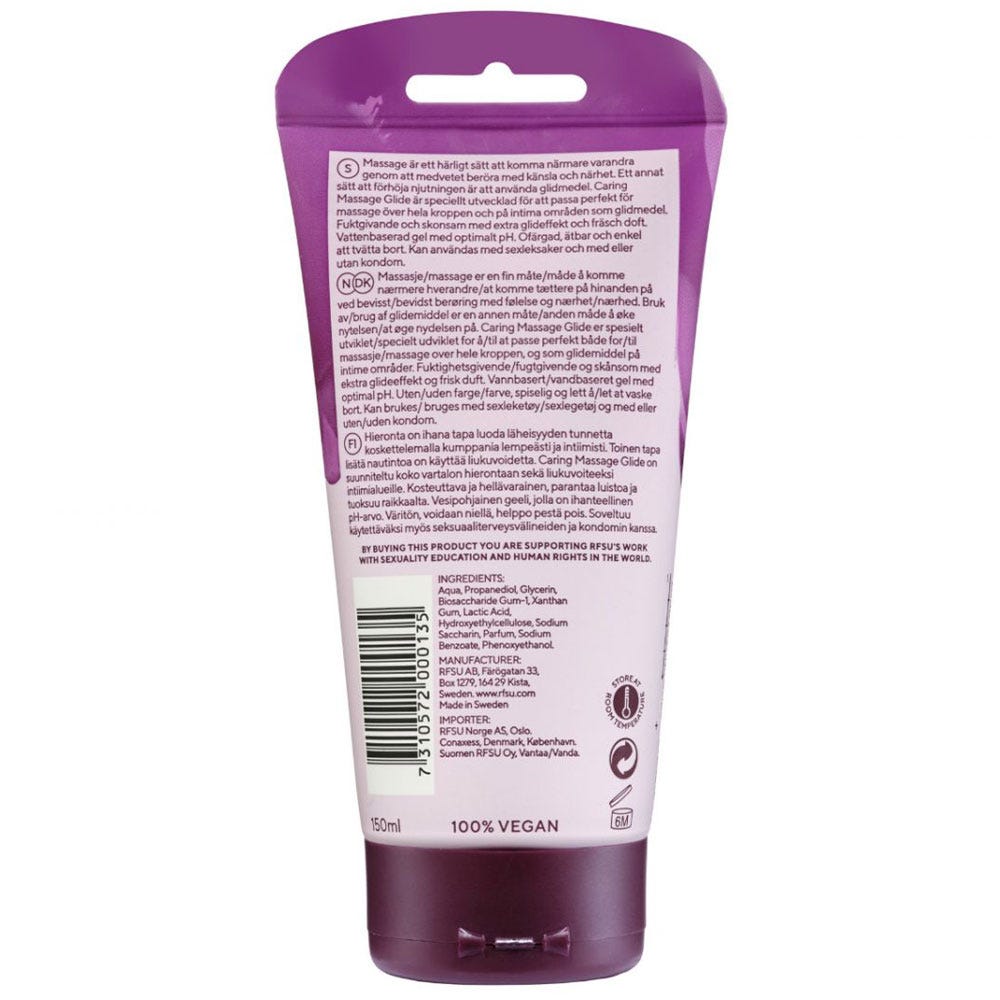 RFSU Caring Massage Glide - Lustly