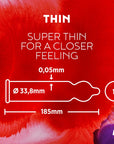RFSU Thin 30 - pack Tunna Kondomer - Lustly