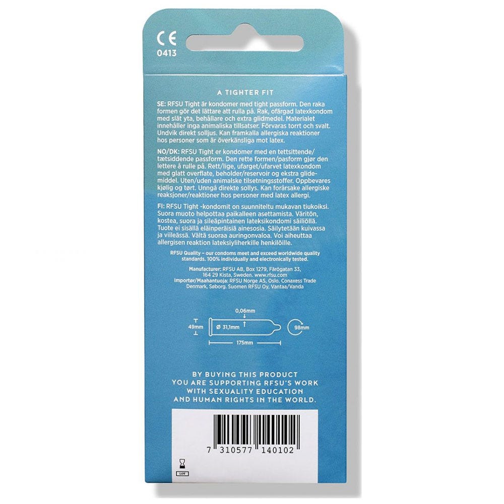 RFSU Tight 30 - pack Kondomer - Lustly