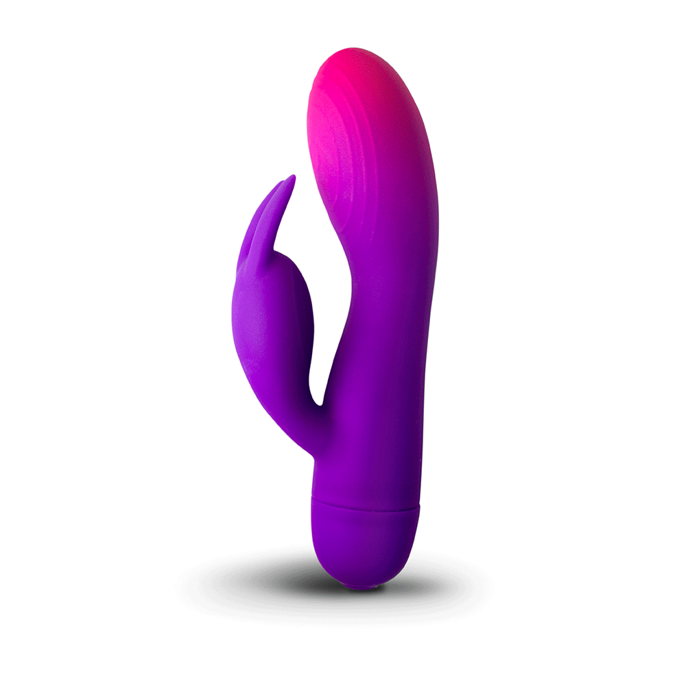 Rocks Off Glo - Girl Rabbitvibrator Lila - Lustly