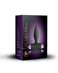 Rocks - Off Petite Sensations Vibrerande Buttplug Svart - Lustly