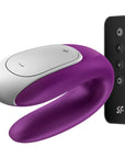 Satisfyer Double Fun Appstyrd Parvibrator Lila - Lustly