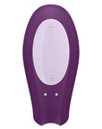 Satisfyer Double Joy Violet Appstyrd Parvibrator - Lustly
