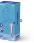 Satisfyer Dual Pleasure Mauve Appstyrd Lufttrycksvibrator - Lustly