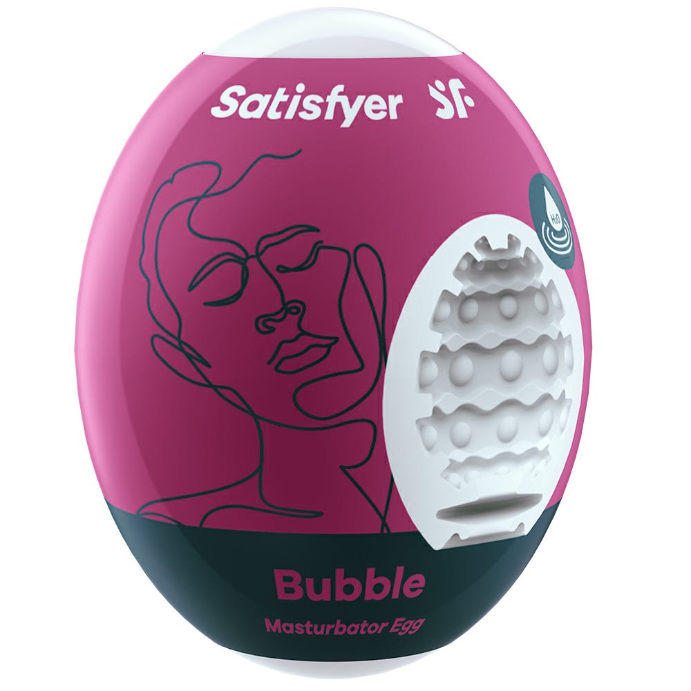 Satisfyer Masturbator Egg Bubble - Lustly
