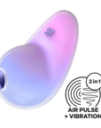Satisfyer Pixie Dust Violet Pink Lufttrycksvibrator - Lustly
