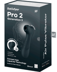Satisfyer Pro 2 Generation 3 Connect App Black Lufttrycksvibrator - Lustly