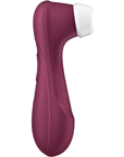 Satisfyer Pro 2 Generation 3 Connect App Red Wine Lufttrycksvibrator från sidan