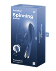 Satisfyer Spinning Rabbit 1 Blå - Lustly
