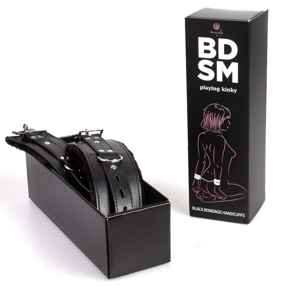Secret Play Handcuffs Black - Lustly